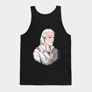 Lone White Wolf Tank Top